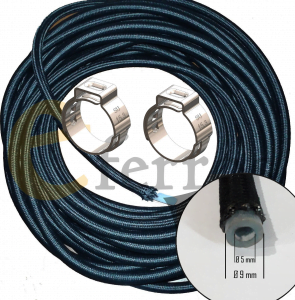 Mangueira + Abraçadeira Ferro Eletro Vapor Jolly e Macpi o Metro 1 mangueira ferro a vapor de caldeira