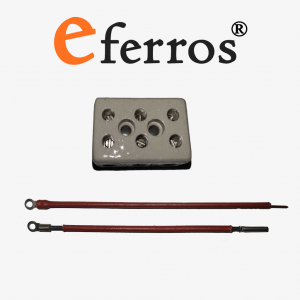 Tomada Porcelana Takara Minimax 110V ou 220V 1 Porcelana ferro takara minimax com fios