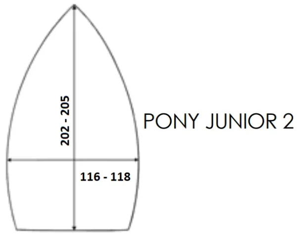 medidas sapata ferro pony junior 2